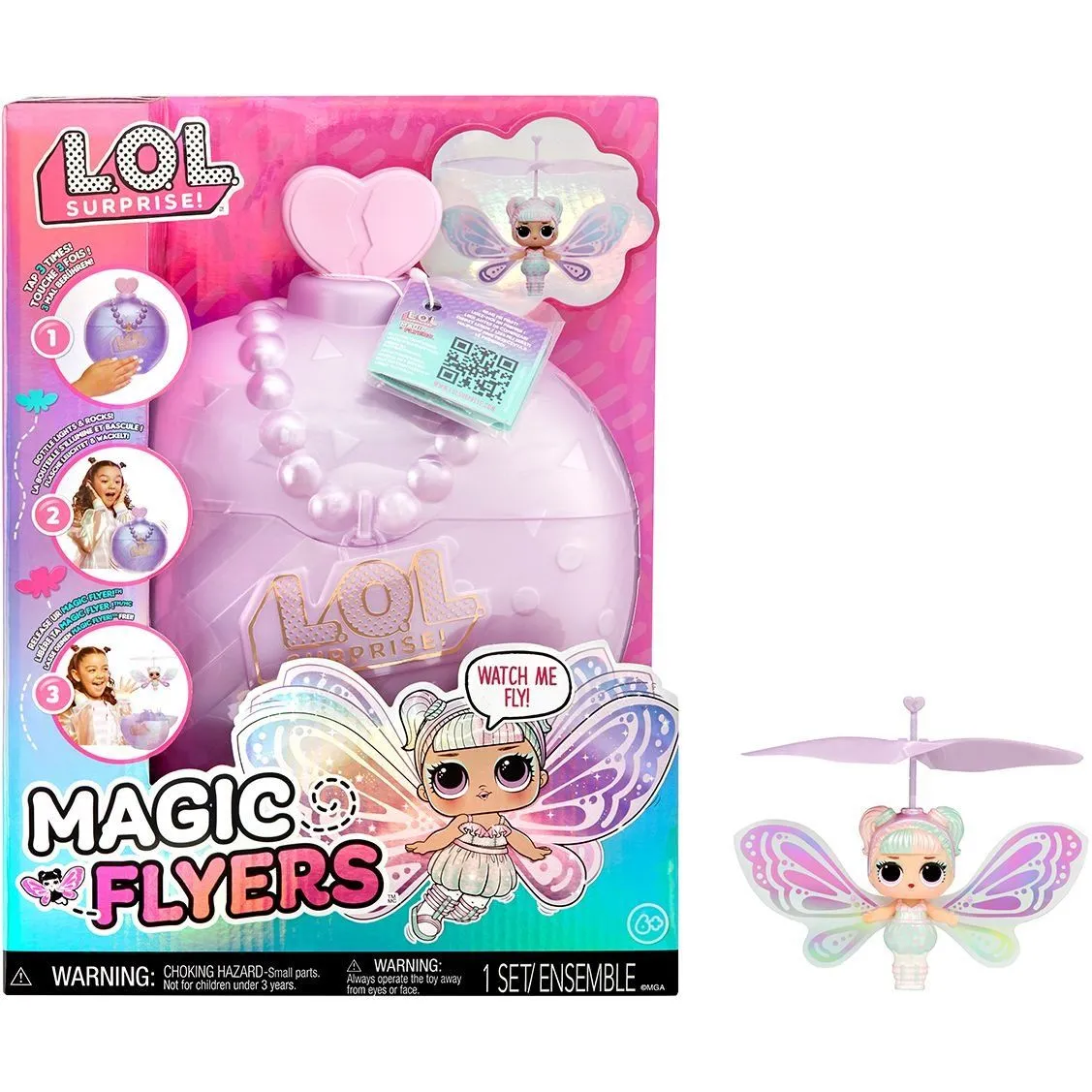 Ігровий набір з інтерактивною лялькою L.O.L. SURPRISE! серії "Magic Flyers"  СВІТІ ФЛАЙ