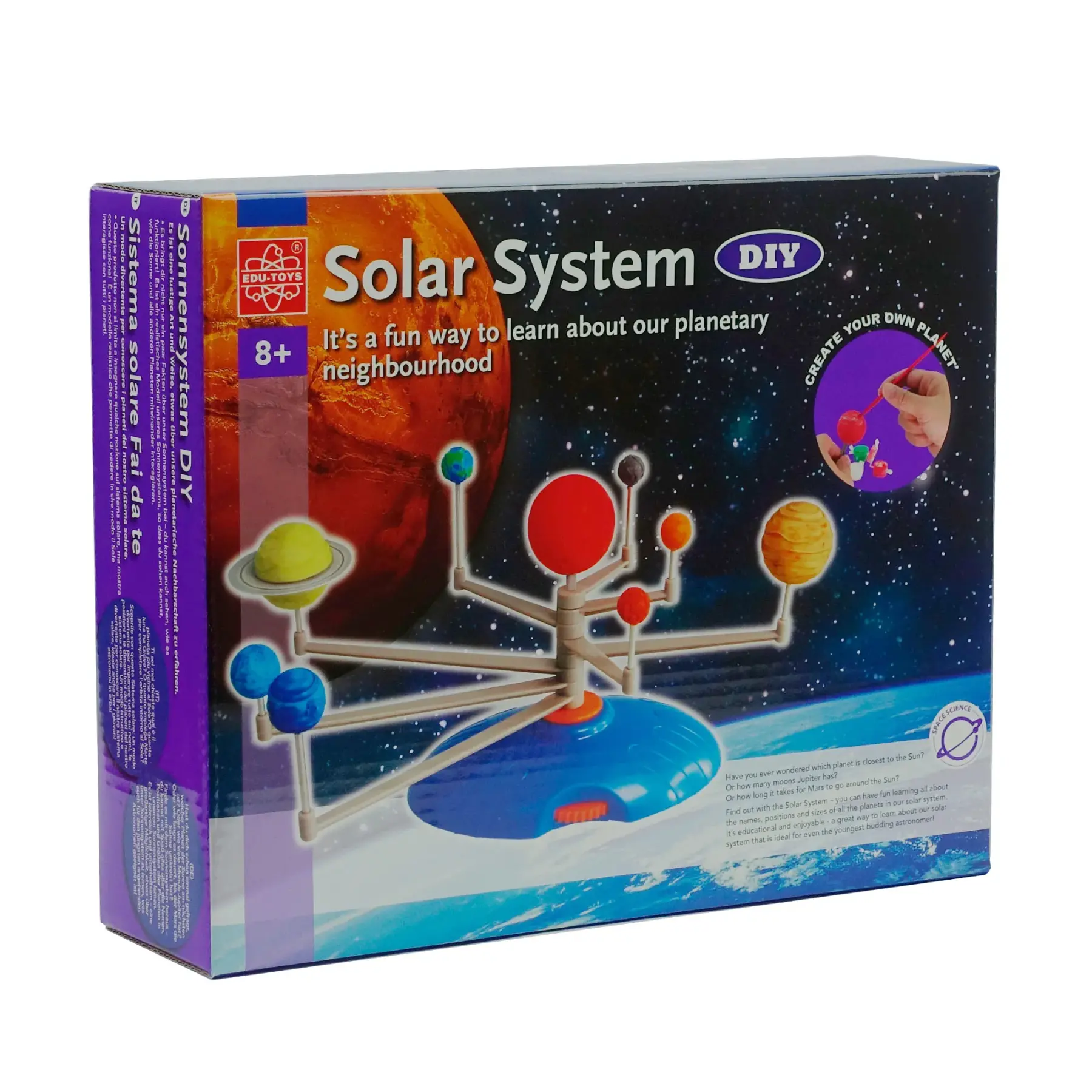 Набір для досліджень Edu-Toys Модель Сонячної системи (GE046)