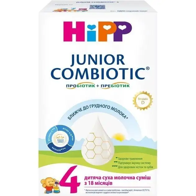 згм Hipp Junior Combiotic 4, 500 гр