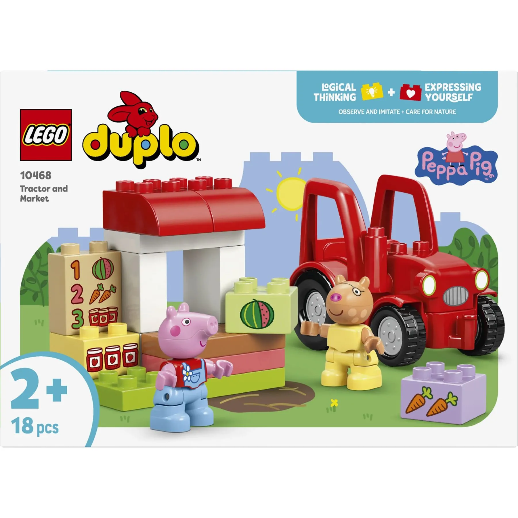 Конструктор Трактор і ринок LEGO DUPLO