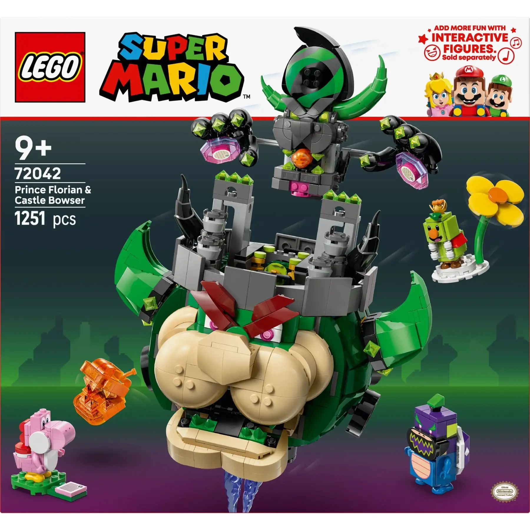 Конструктор Prince Florian і Castle Bowser LEGO Super Mario