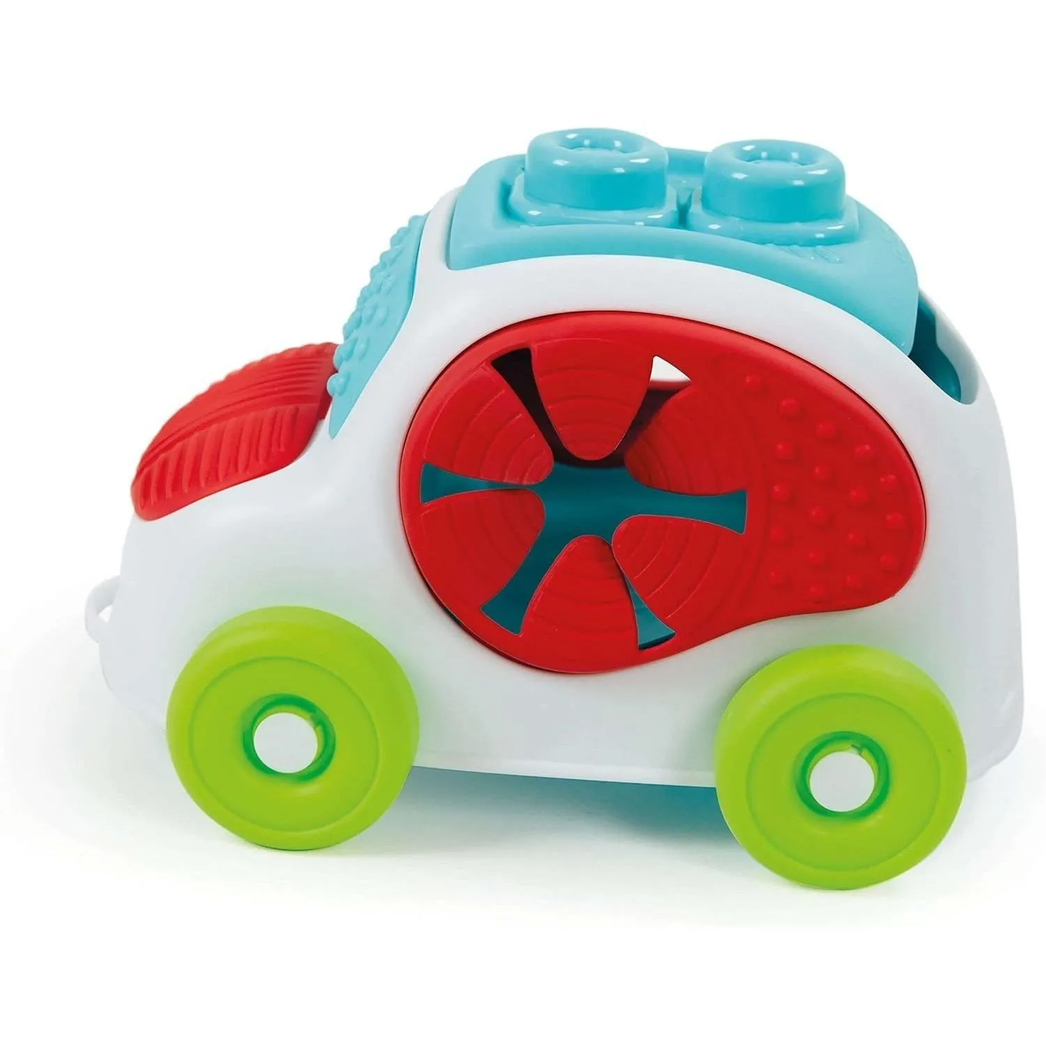 Іграшка-машинка з конструктором Clementoni &quot;Sensory Car&quot;, серія &quot;Soft Clemmy&quot;, 8 деталей