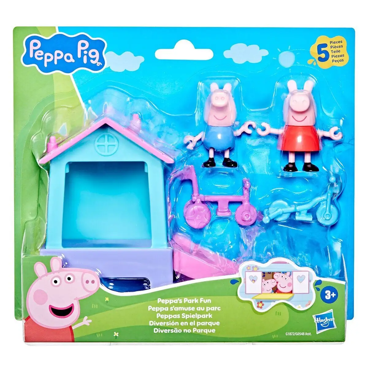 Ігровий набір PEPPA FIGURINES S2  ВЕСЕЛОЩІ У ПАРКУ