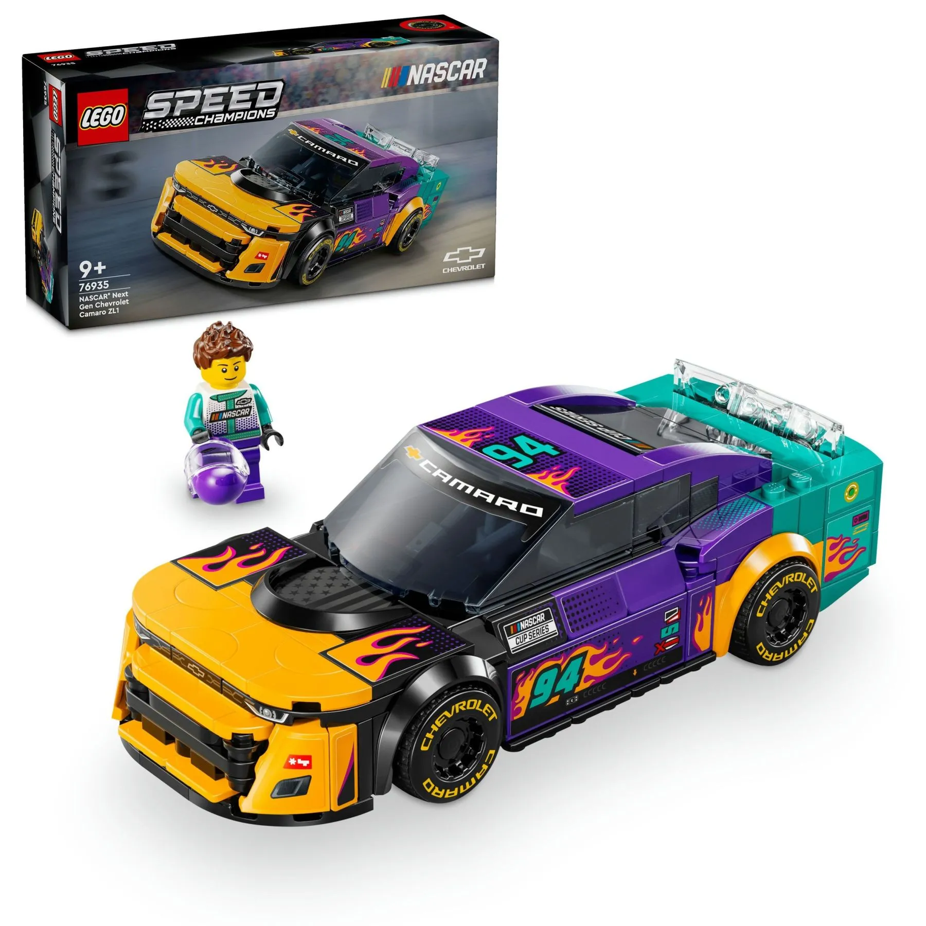Конструктор NASCAR^ Next Gen Chevrolet Camaro ZL1 LEGO Speed Champions