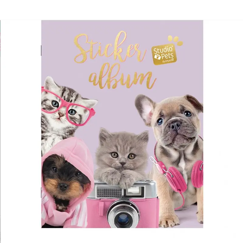 Стікербук - Дизайн1 25x33 см Studio Pets
