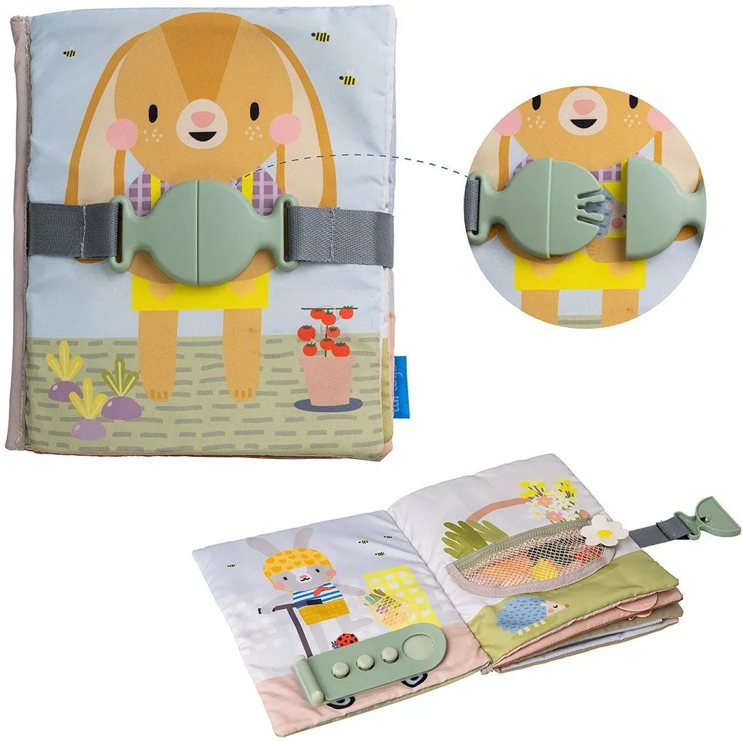 Розвивальна м&#039;яка книжка колекції &quot;Садочок у місті&quot;  БІЗІБУК ЗАЙЧЕНЯТКА