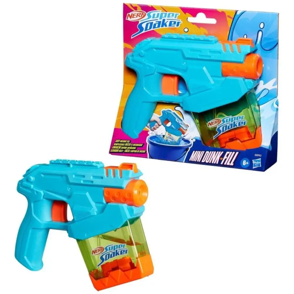 NERF Бластер іграшковий водний "Міні Данк Філ" серії "Нерф Супер Сокер"