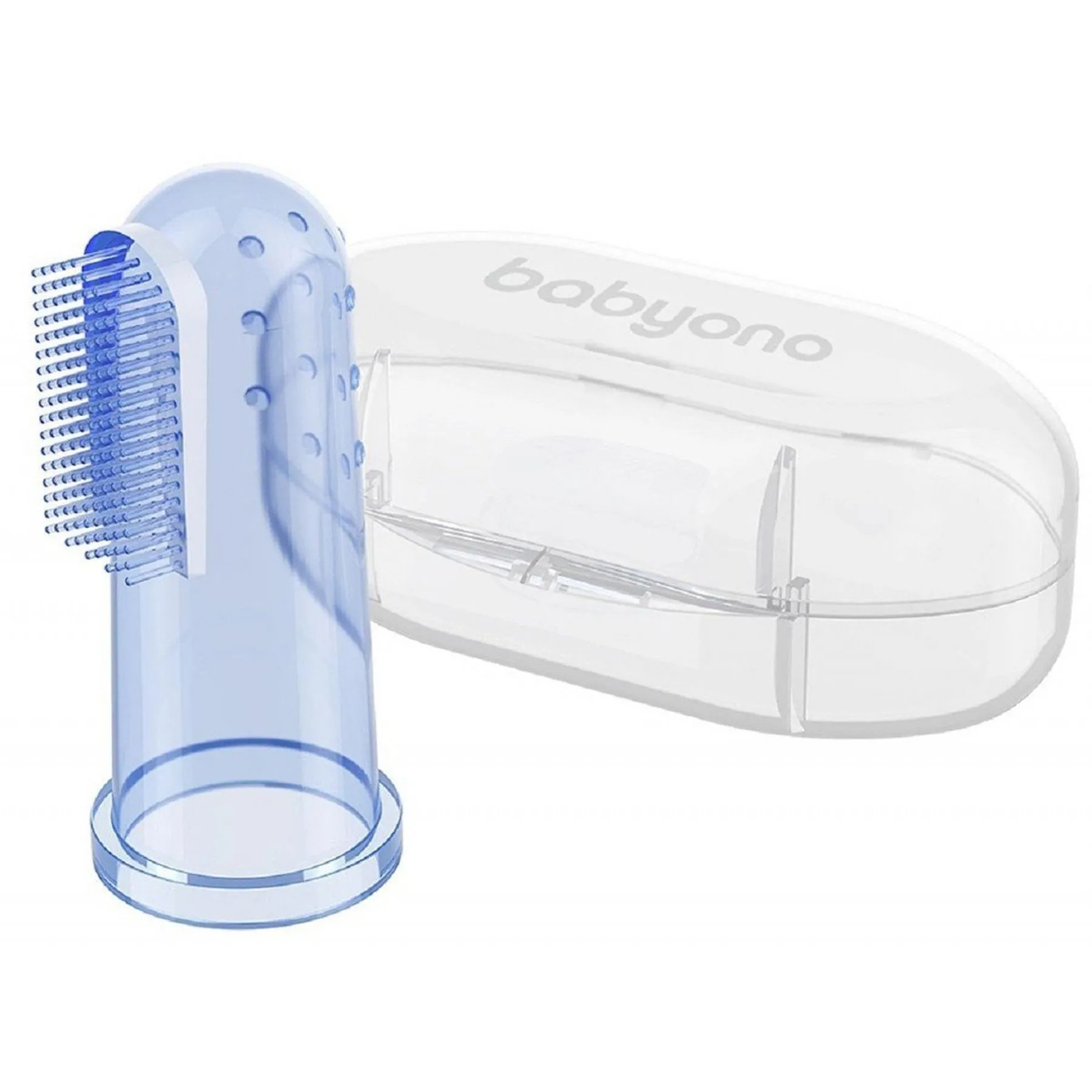 Зубна щіточка з масажом для ясен (Блакитний) &quot;BabyOno&quot;