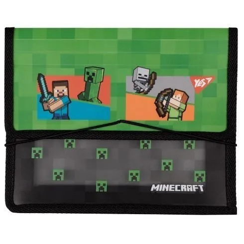 Папка для зошитів Yes пласт. на резинці В5 &quot;Minecraft. Heroes&quot;
