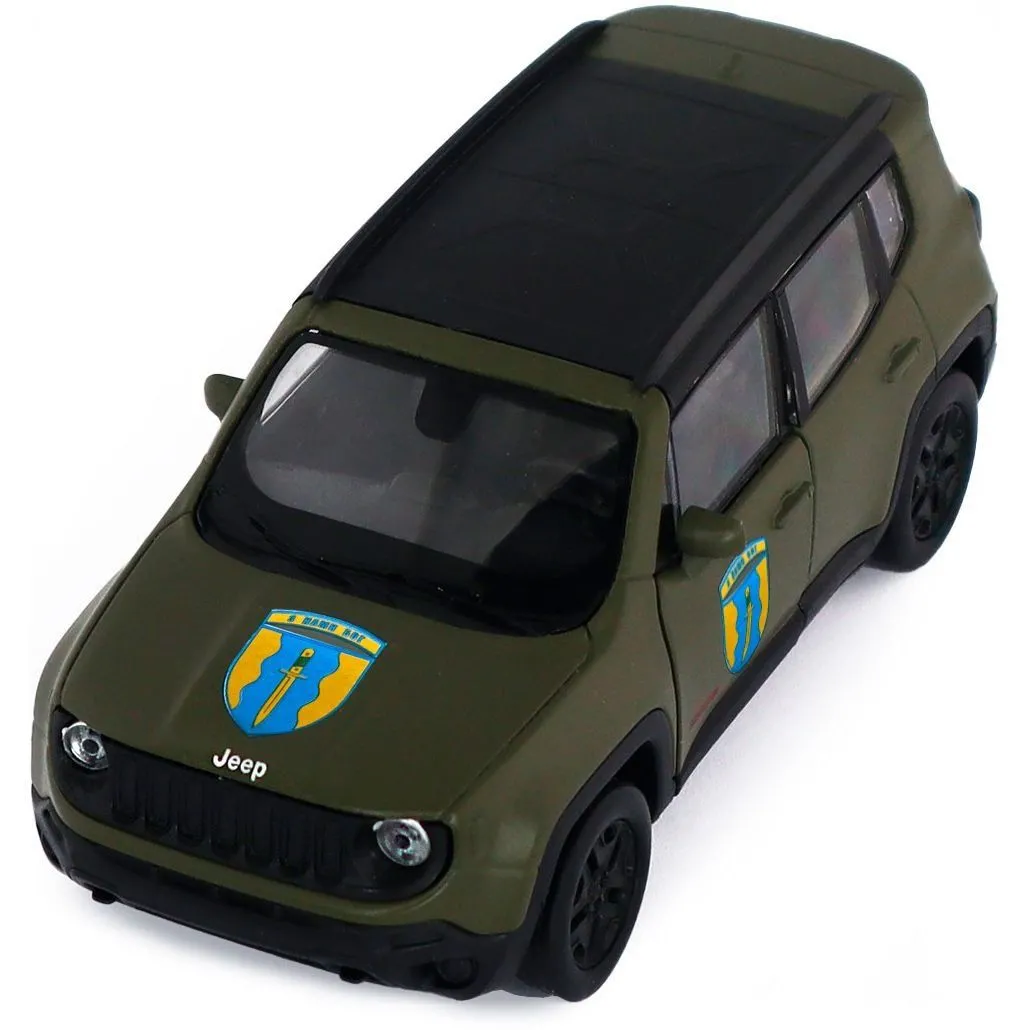 Автомодель серії &quot;Шеврони Героїв&quot;  JEEP RENEGADE TRAILHAWK  &quot;АЙДАР&quot;