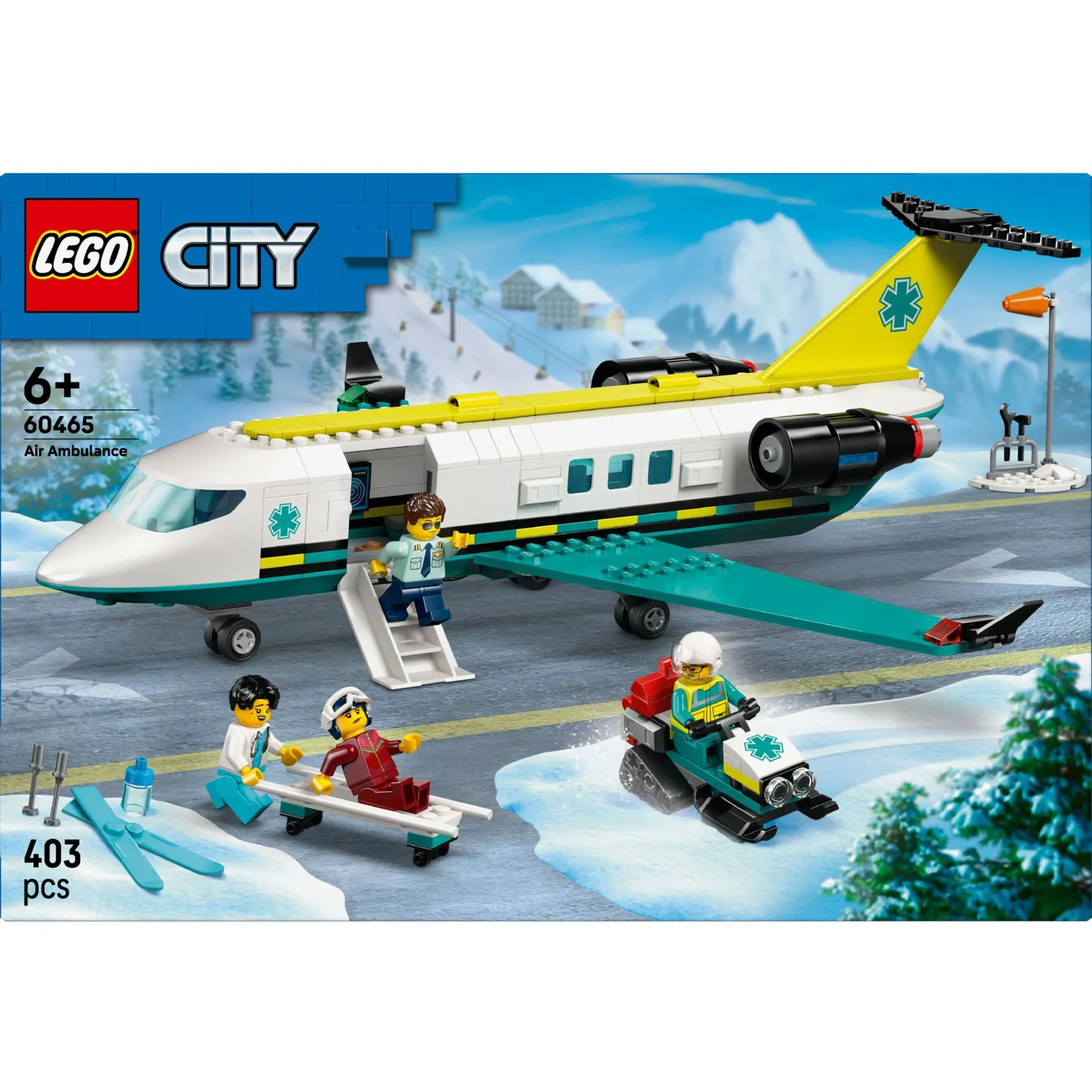 Конструктор Літак швидкої медичної допомоги LEGO City