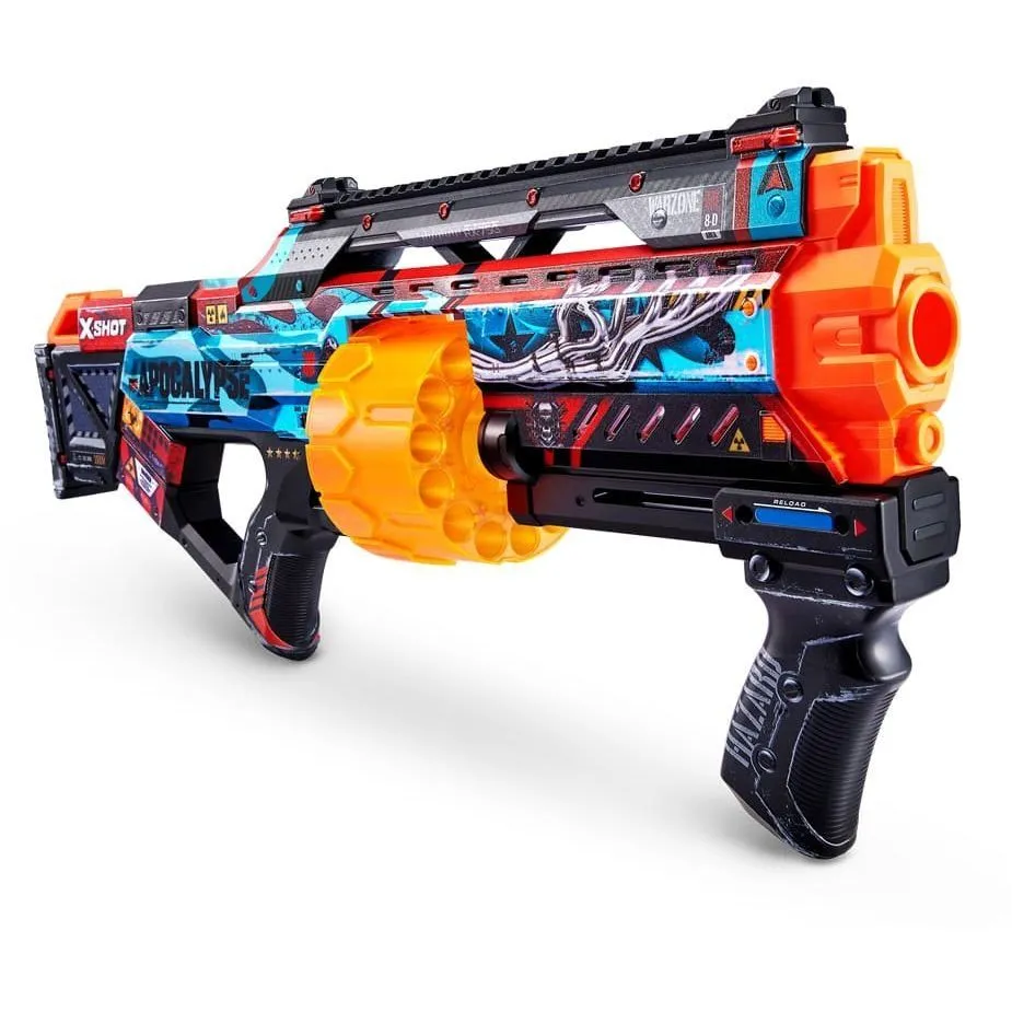 Швидкострільний бластер X-SHOT Skins Last Stand Apocalypse (16 патронів), 36518D