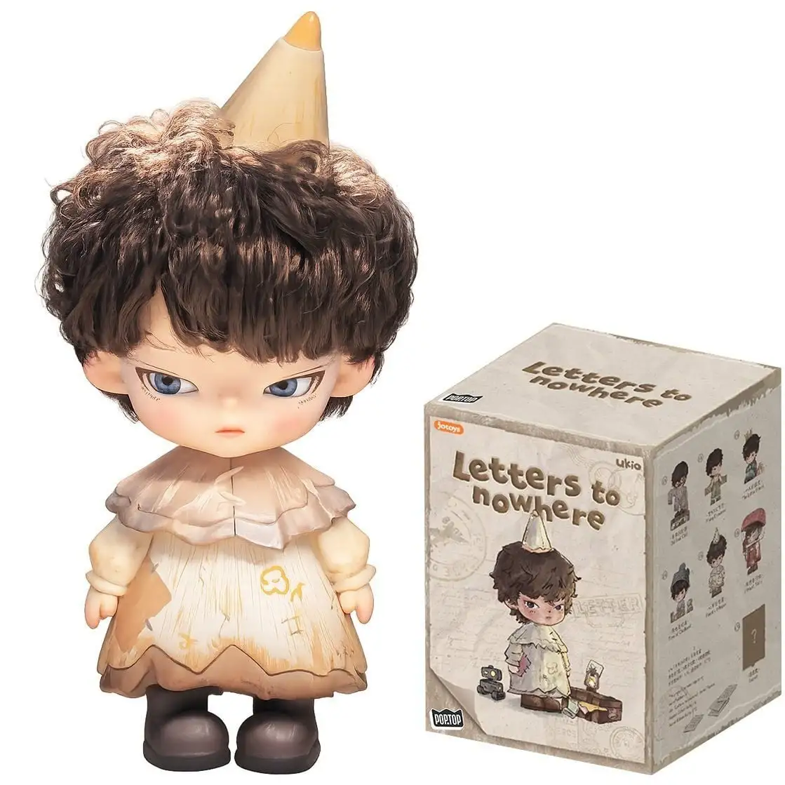 Колекційна фігурка POP TOP JOTOYS серії "Ukio" - ЛИСТИ В НІКУДИ (у дисп., в ас.)