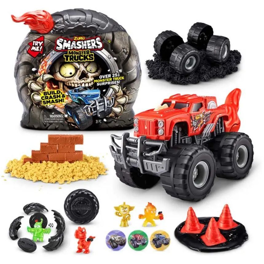 SMASHERS Іграшка у наборі з аксесуарами Monster Wheels (DINO TRUCK)/Монстер Вілс (ДІНО ТРЕК), 74103A