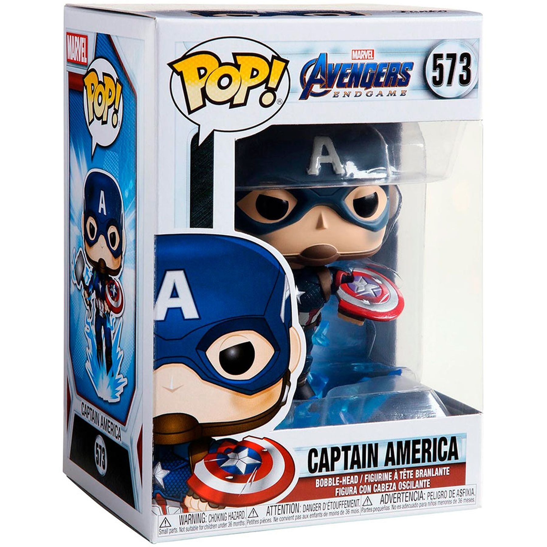 Ігрова фігурка Funko Pop! cерії "Месники: Фінал" - Капітан Америка з Мйольніром