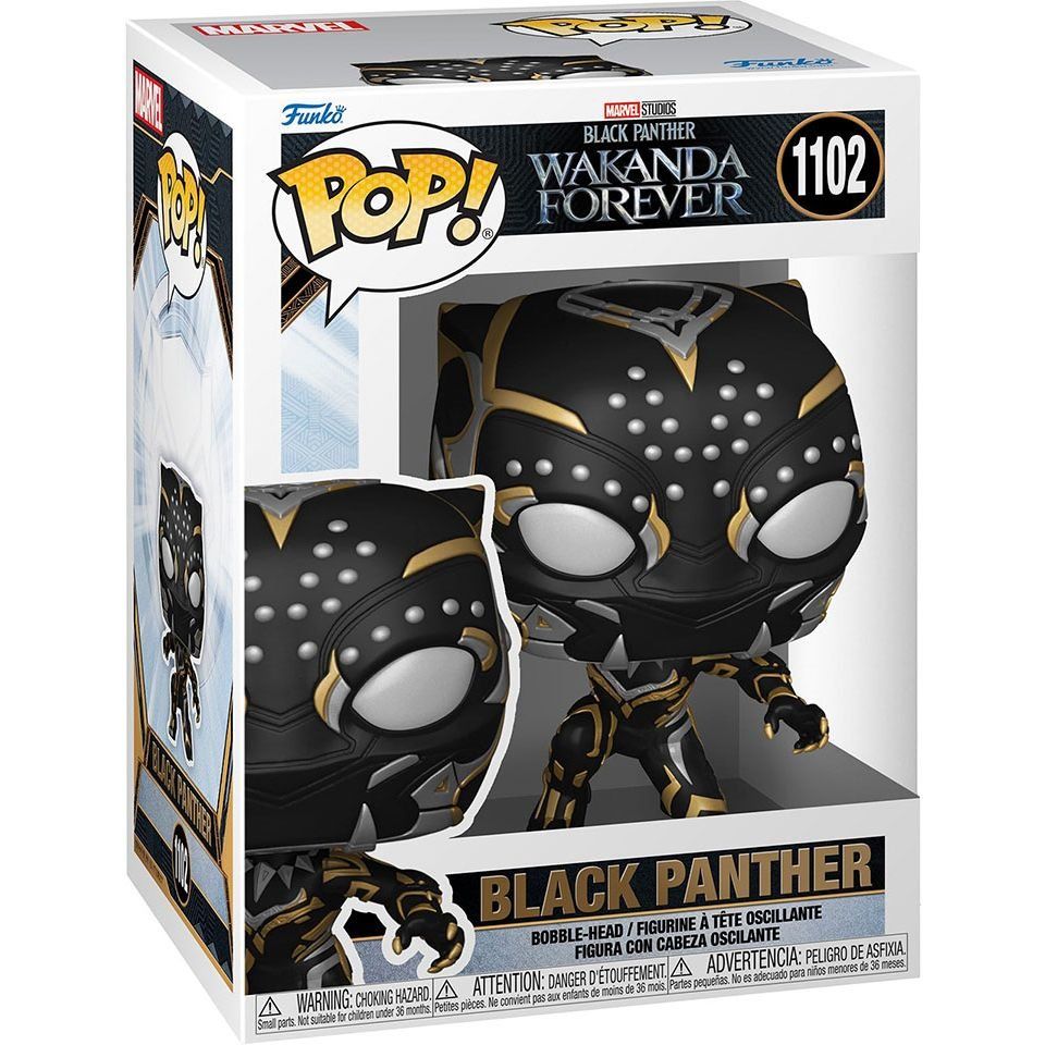 Ігрова фігурка FUNKO POP! cерии "Чорна пантера: Ваканда назавжди" - ЧОРНА ПАНТЕРА