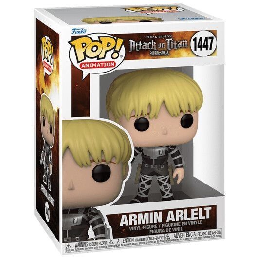 Ігрова фігурка FUNKO POP! серії "Атака титанів" - АРМІН АРЛЕРТ