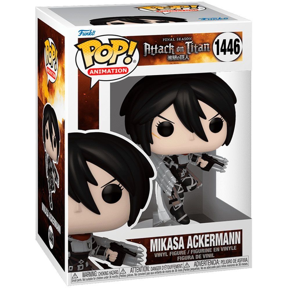 Ігрова фігурка FUNKO POP! серії "Атака титанів" - МІКАСА АКЕРМАНН