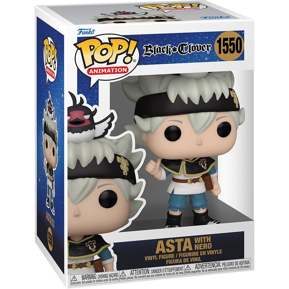 Ігрова фігурка FUNKO POP! серії "Чорна конюшина" - АСТА ТА НЕРО