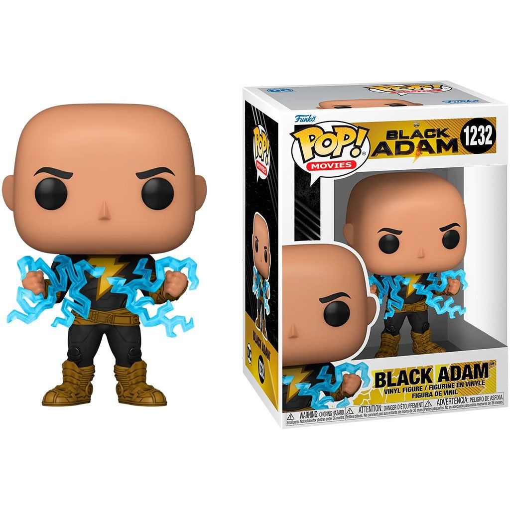 Ігрова фігурка FUNKO POP! серії "Чорний Адам"  ЧОРНИЙ АДАМ (w/glow chase)