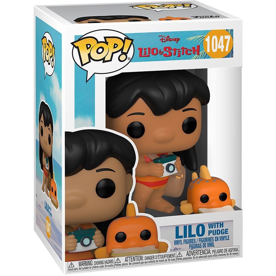 Ігрова фігурка FUNKO POP! серії "Ліло та Стіч" - ЛІЛО З РИБКОЮ