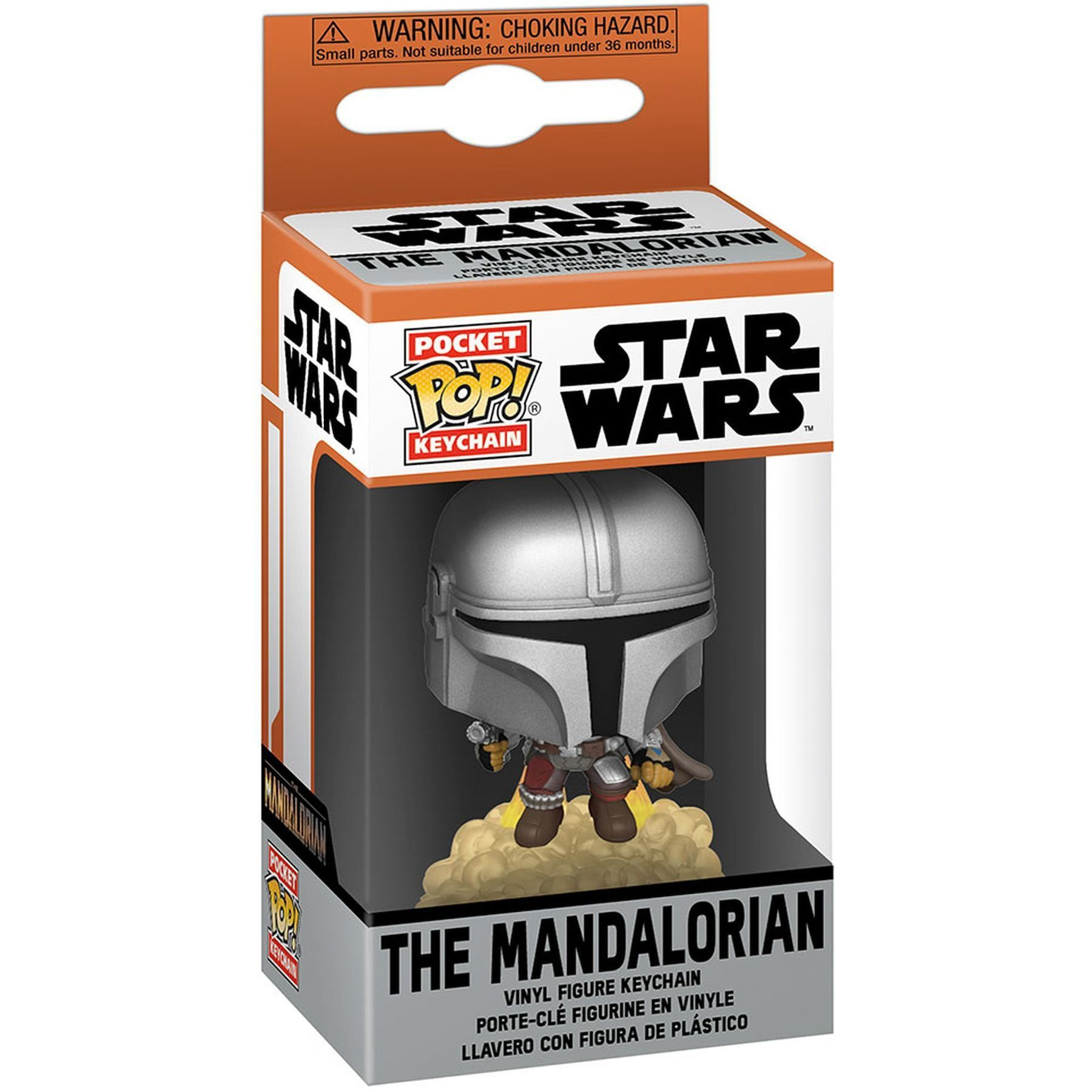 Ігрова фігурка на кліпсі FUNKO POP! серії "Мандалорець"  МАНДАЛОРЕЦЬ З БЛАСТЕРОМ