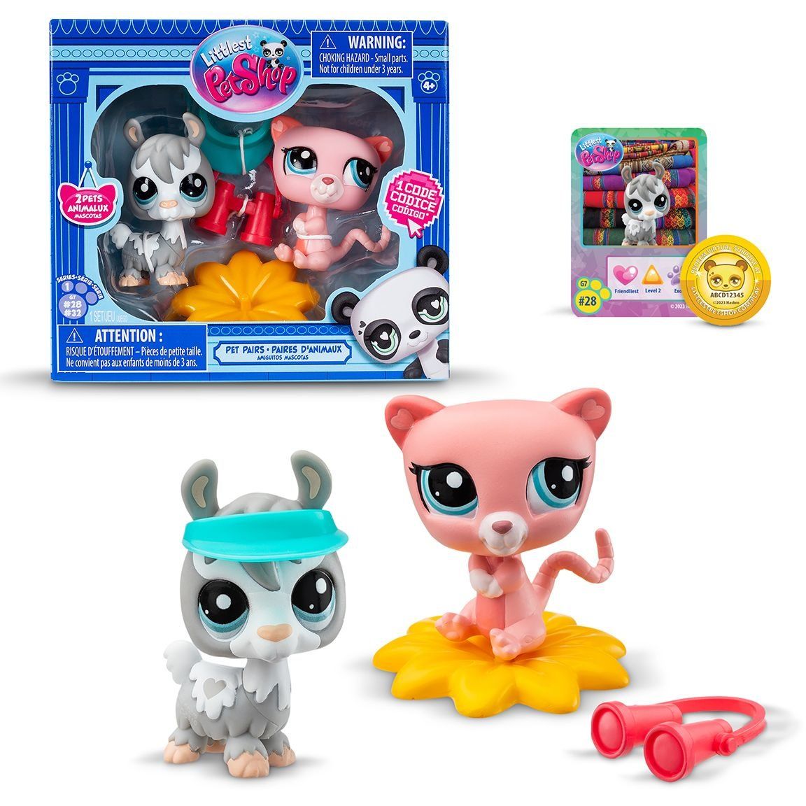 Ігровий набір LITTLEST PET SHOP  ГРА В ХОВАНКИ (2 фігурки, аксес.)