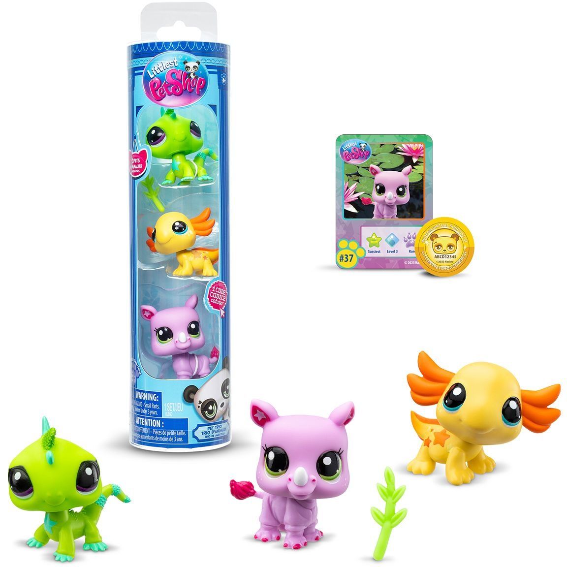 Ігровий набір LITTLEST PET SHOP  НАСТРІЙ ДИКОЇ ПРИРОДИ (3 фігурки, аксес.)