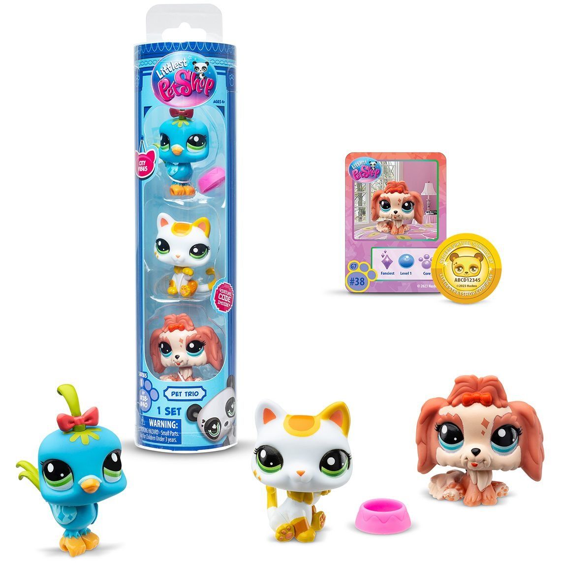 Ігровий набір LITTLEST PET SHOP  НАСТРІЙ МІСТА (3 фігурки, аксес.)