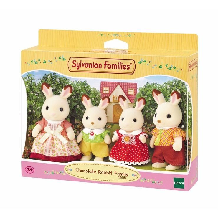 Ігровий набір Sylvanian Families Сім'я Шоколадних Кроликів (5655)