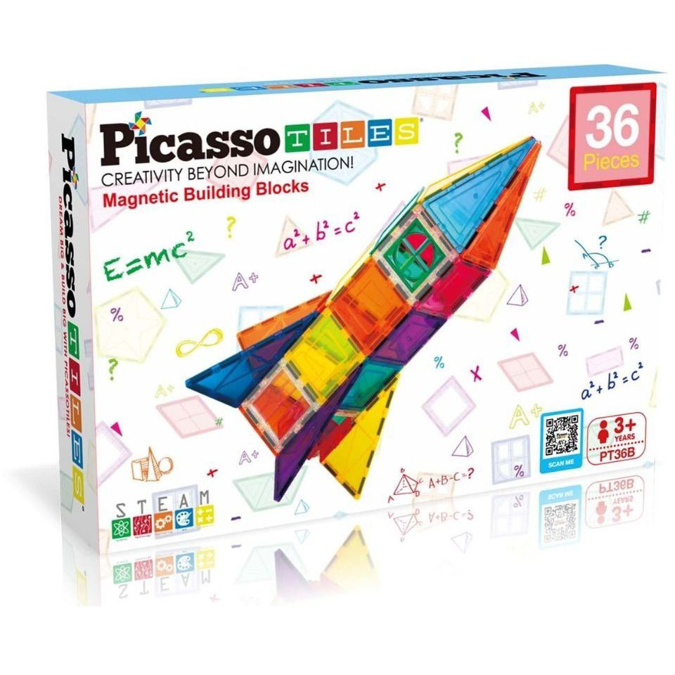 27971 PICASSO TILES конструктор магнітний: MAGNETIC BUILDING BLOCKS на 36 деталей