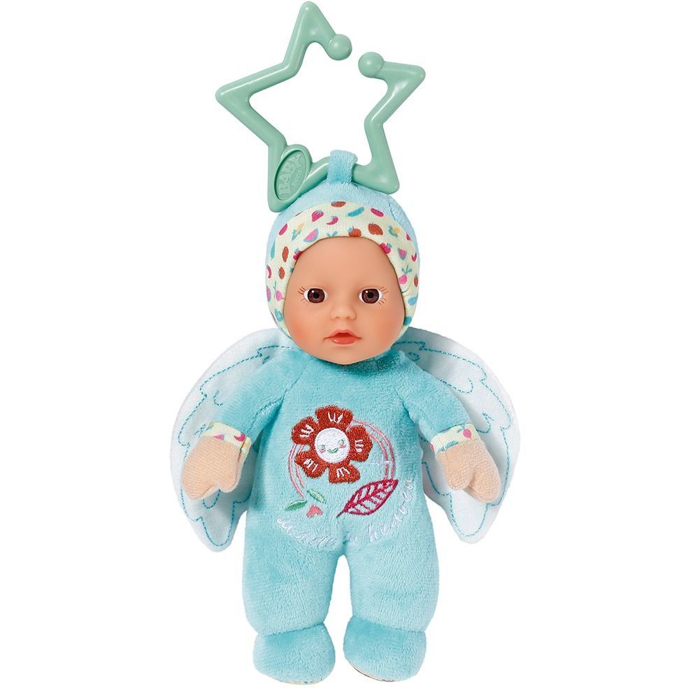 Лялька BABY BORN серії "For babies"  БЛАКИТНЕ ЯНГОЛЯТКО (18 cm)