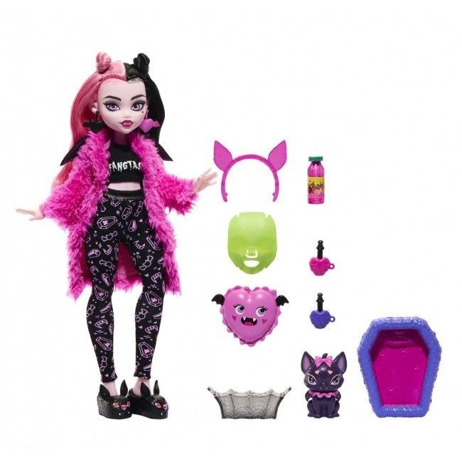 Лялька Дракулора "Лячна піжамна вечірка" Monster High