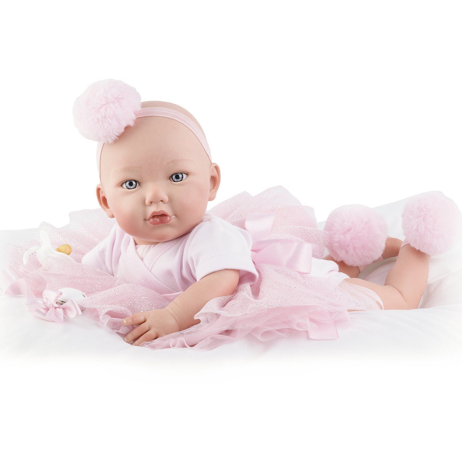 Пупс NEWBORN LITTLE PRINCESS з аксесуарами (короб) 45см