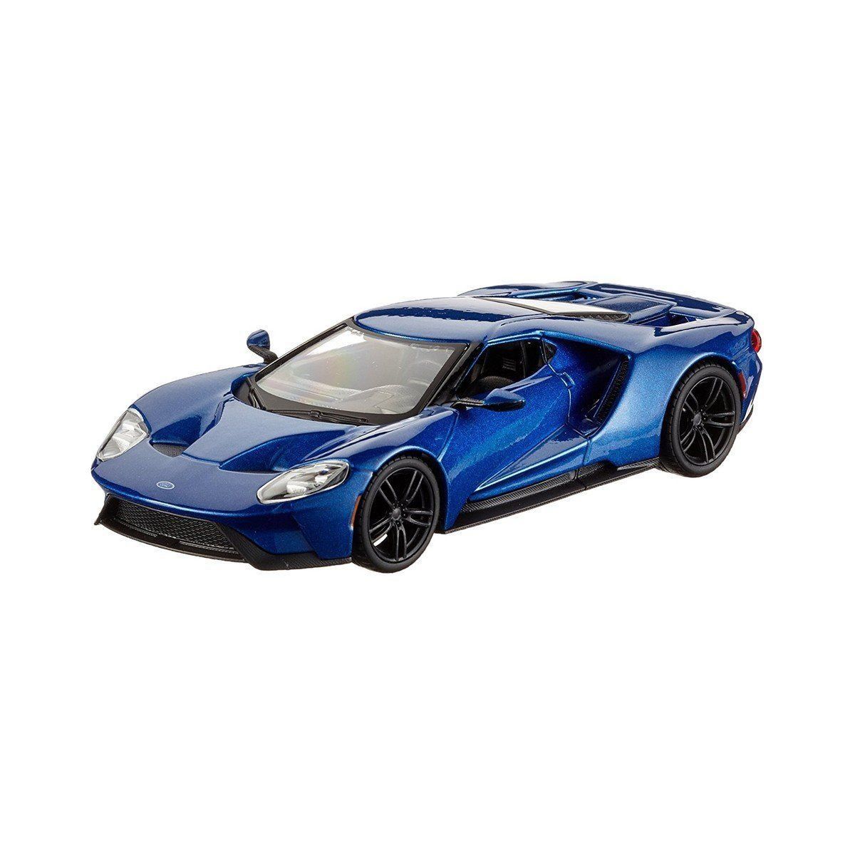 Автомодель - Ford GT (блакитний металік, сріблястий металік, 1:32)