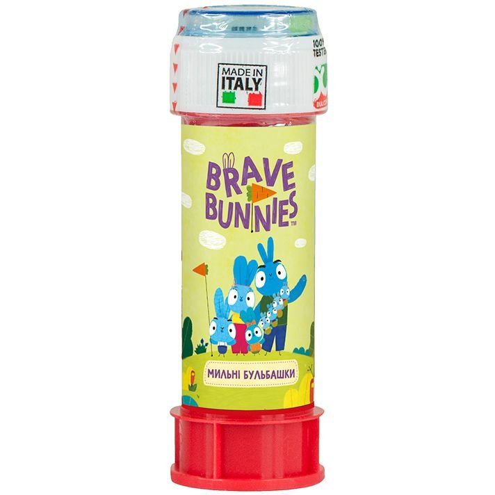 Мильні бульбашки  BRAVE BUNNIES (60 ml)