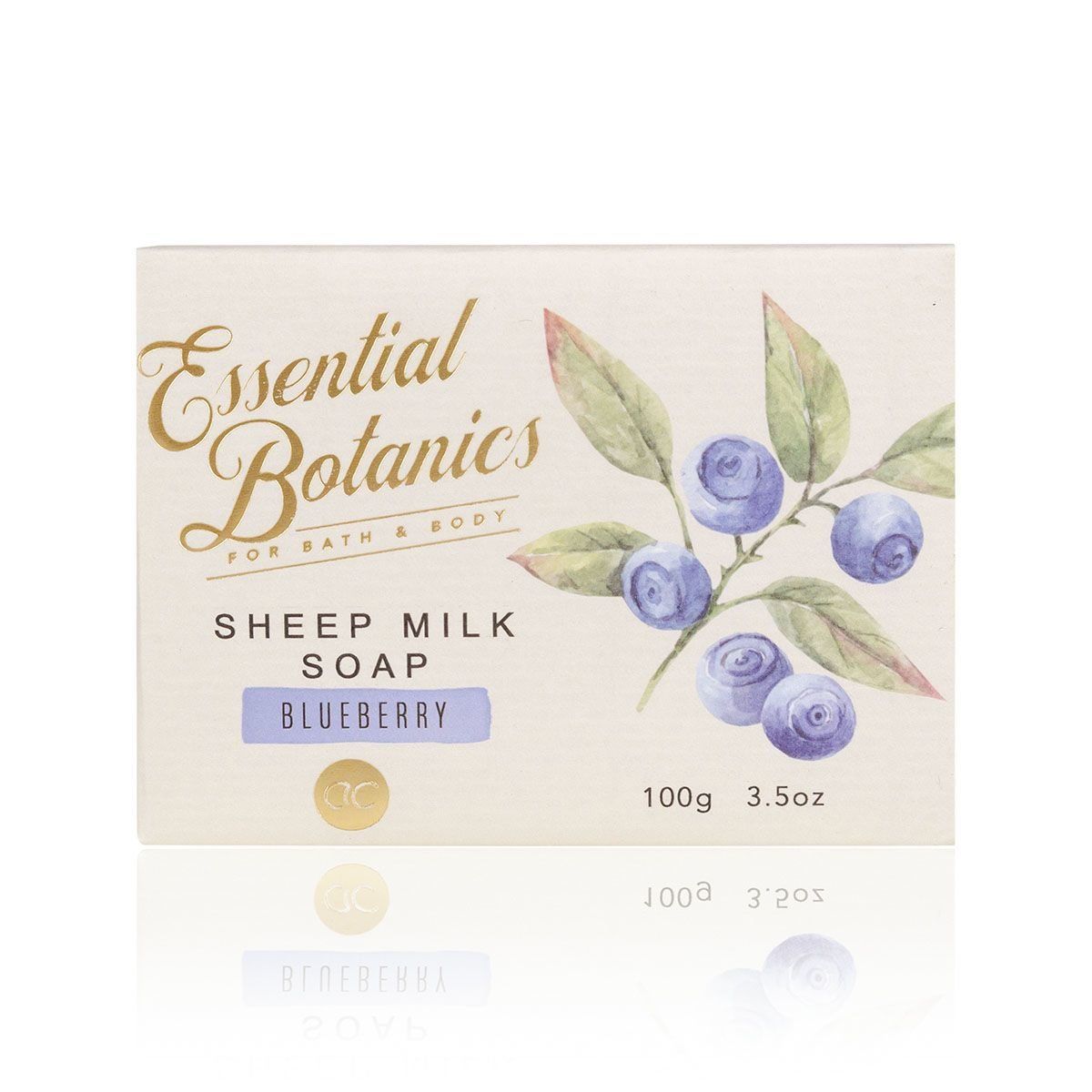 Мило з овечого молока ESSENTIAL BOTANICS FRUITS, 100мл, аромат: чорниця