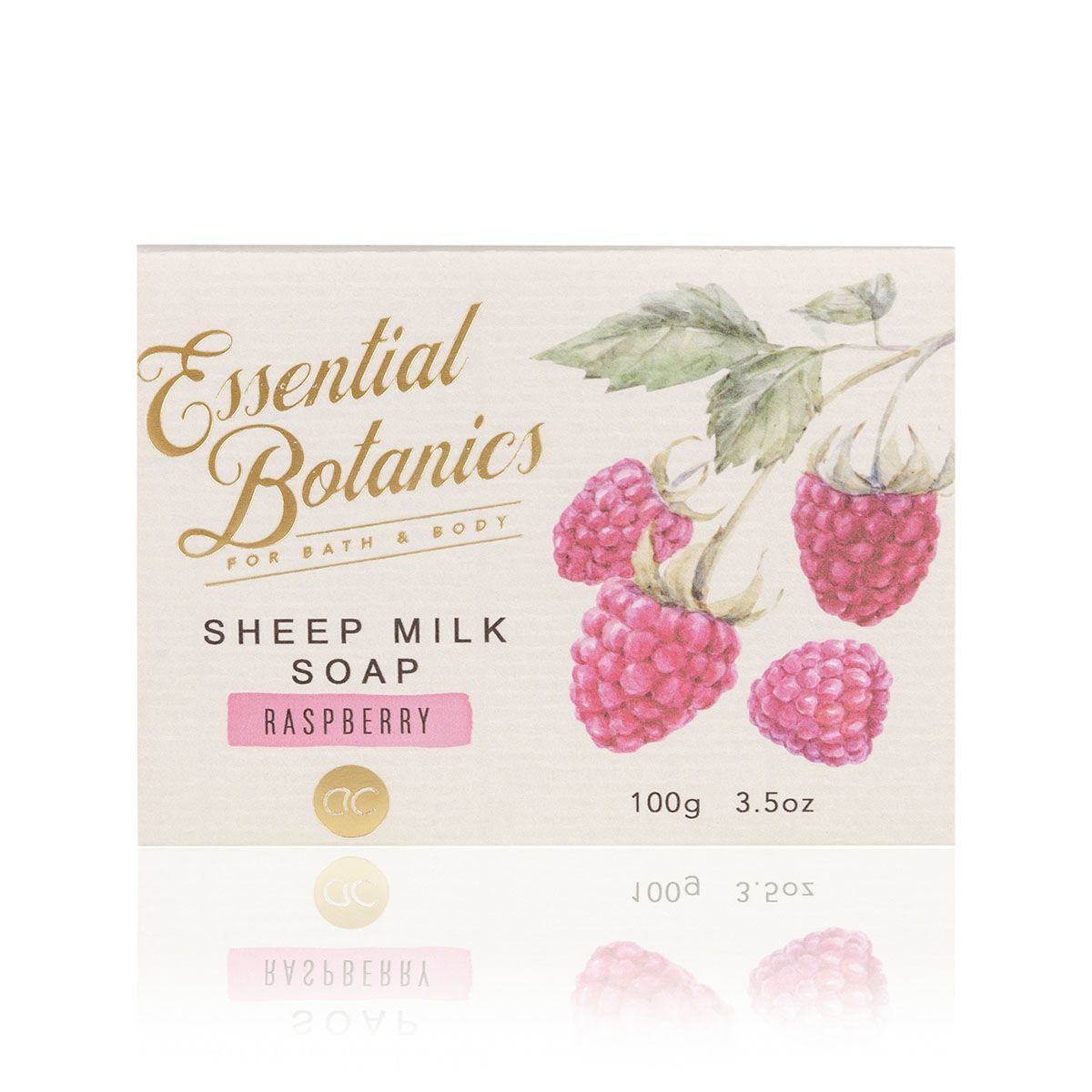 Мило з овечого молока ESSENTIAL BOTANICS FRUITS, 100мл, аромат: малина