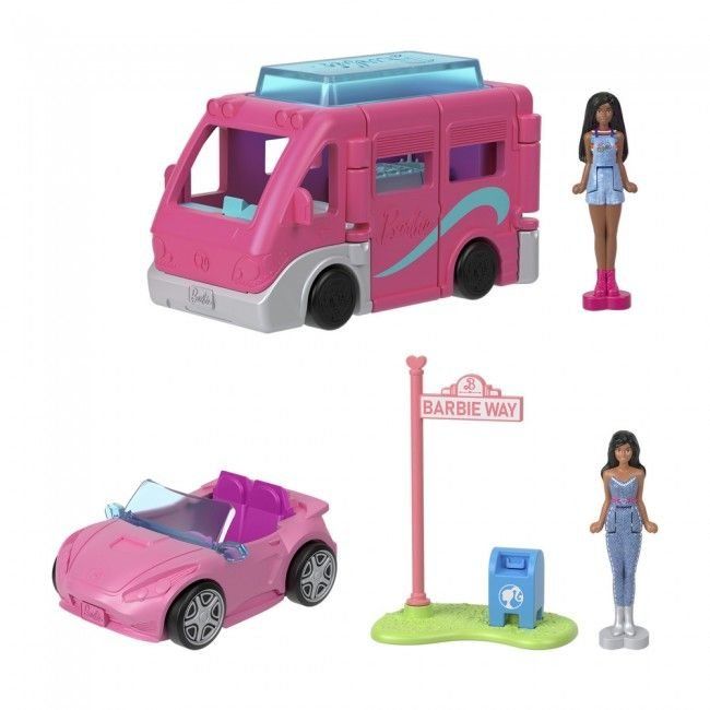 Мінітранспорт Barbie серії "Mini BarbieLand" (в ас.)