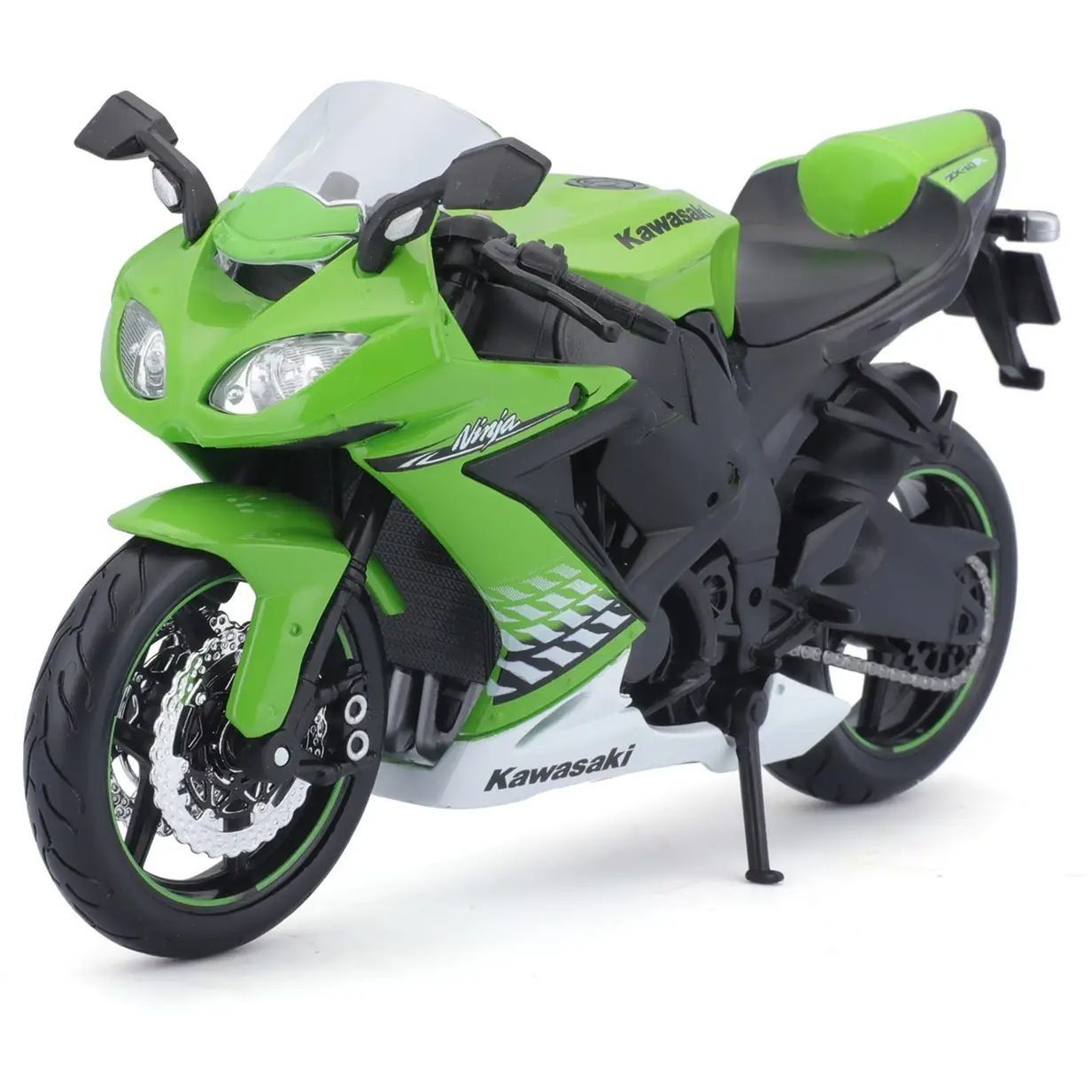 Мотоцикл іграшковий Kawasaki Ninja ZX-10R в масштабі 1:12