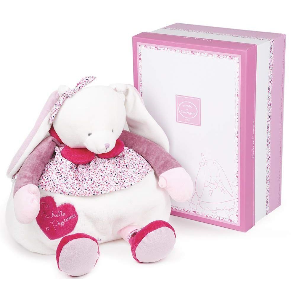 М'яка іграшка Doudou Cerise Кролик рожевий DC2706