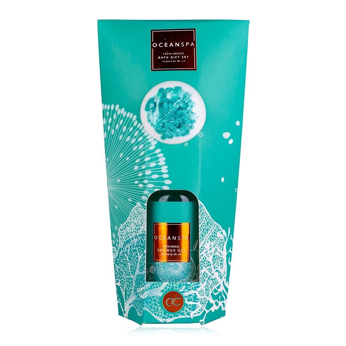 Набір д/ванни OCEAN SPA подар. кор: гель д/душу 100г, ароматизатор Fresh Breeze