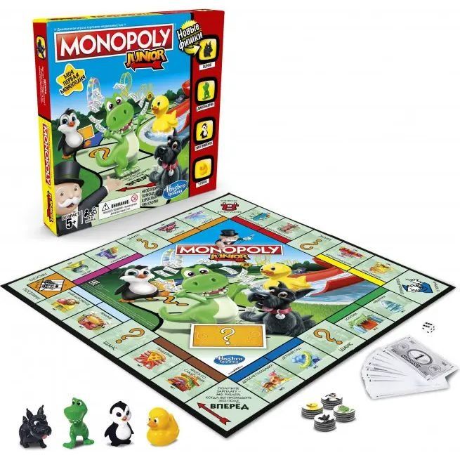 Гра настільна "Монополія Юніор" Monopoly