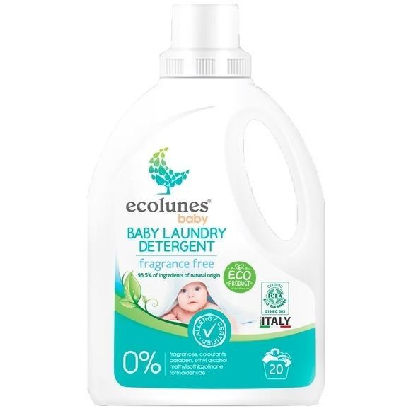 Органічний засіб для прання дитячих речей "Ecolunes" 1 л