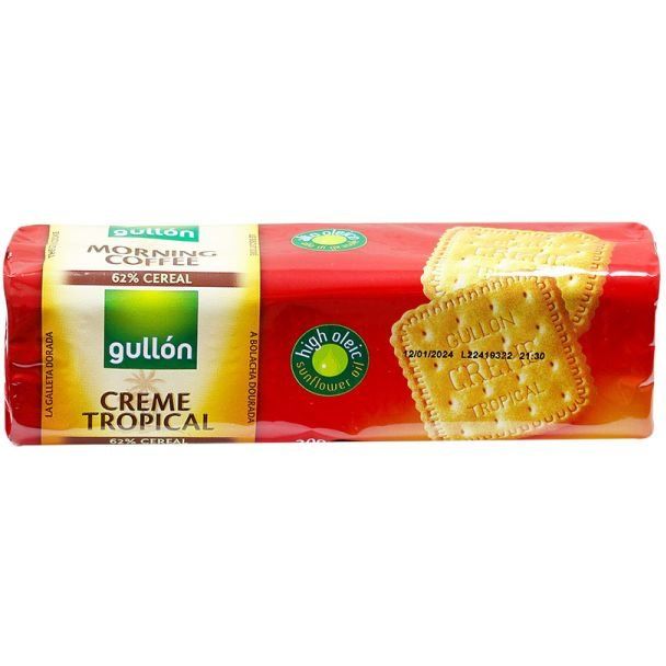 Печиво GULLON Creme Tropical, 200г, 24шт/ящ