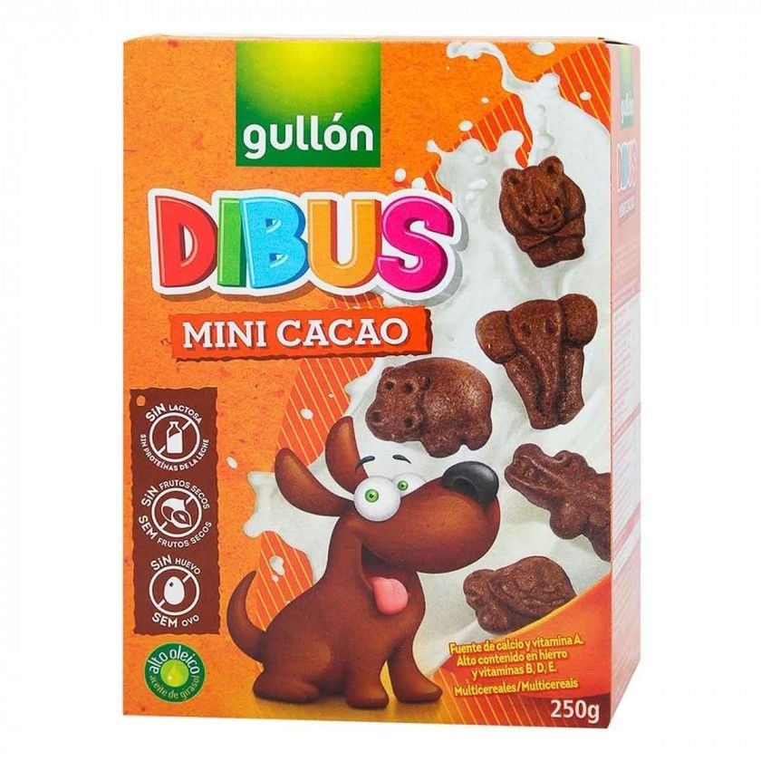 Печиво Gullon Dibus "Mini Cacao" 250 г