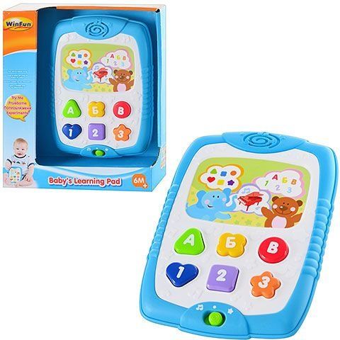 Гра 0732-NL WinFun  планшет, 2режими гучності, бат., кор.