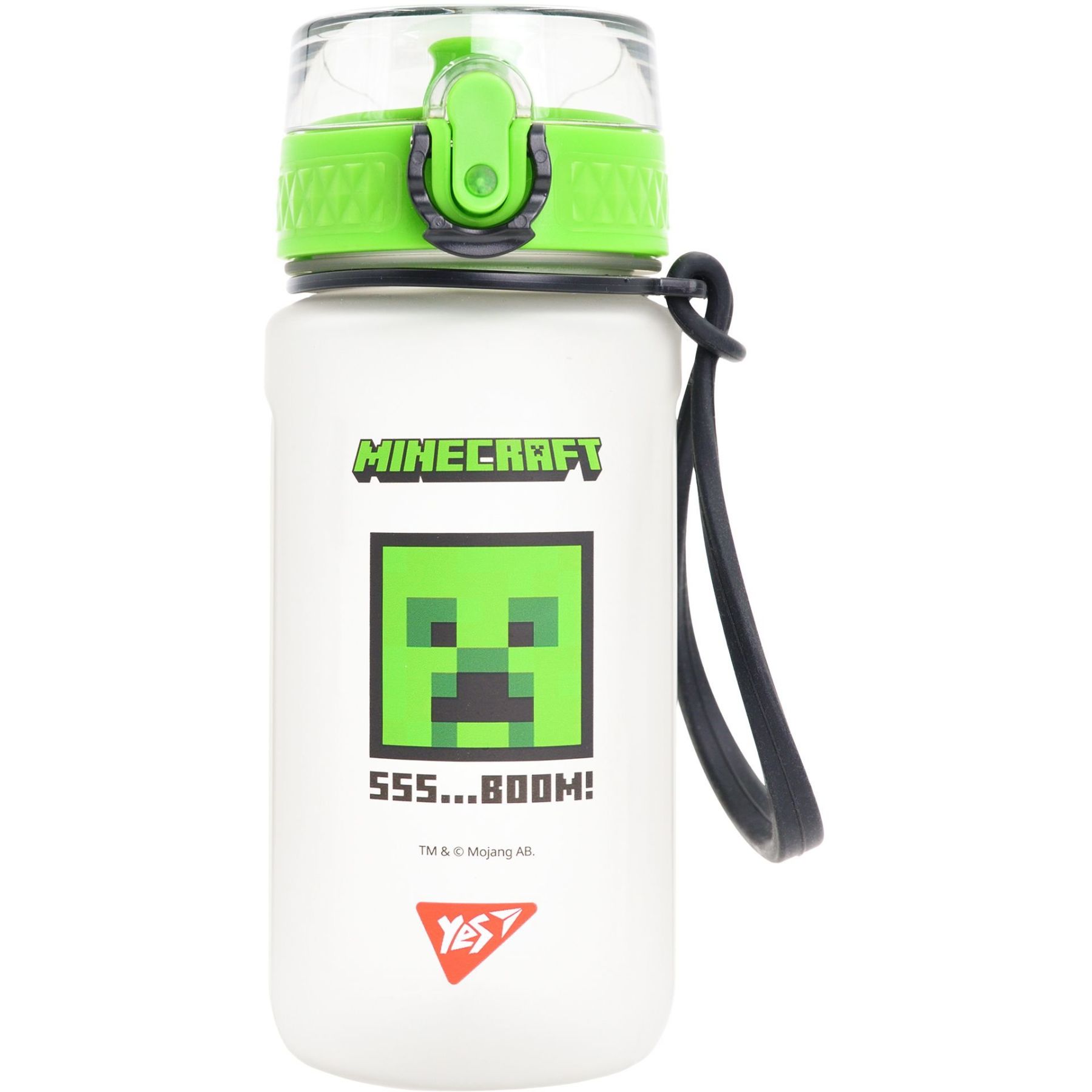 Пляшка для води Yes "Minecraft.Boom" 500 мл, софт тач
