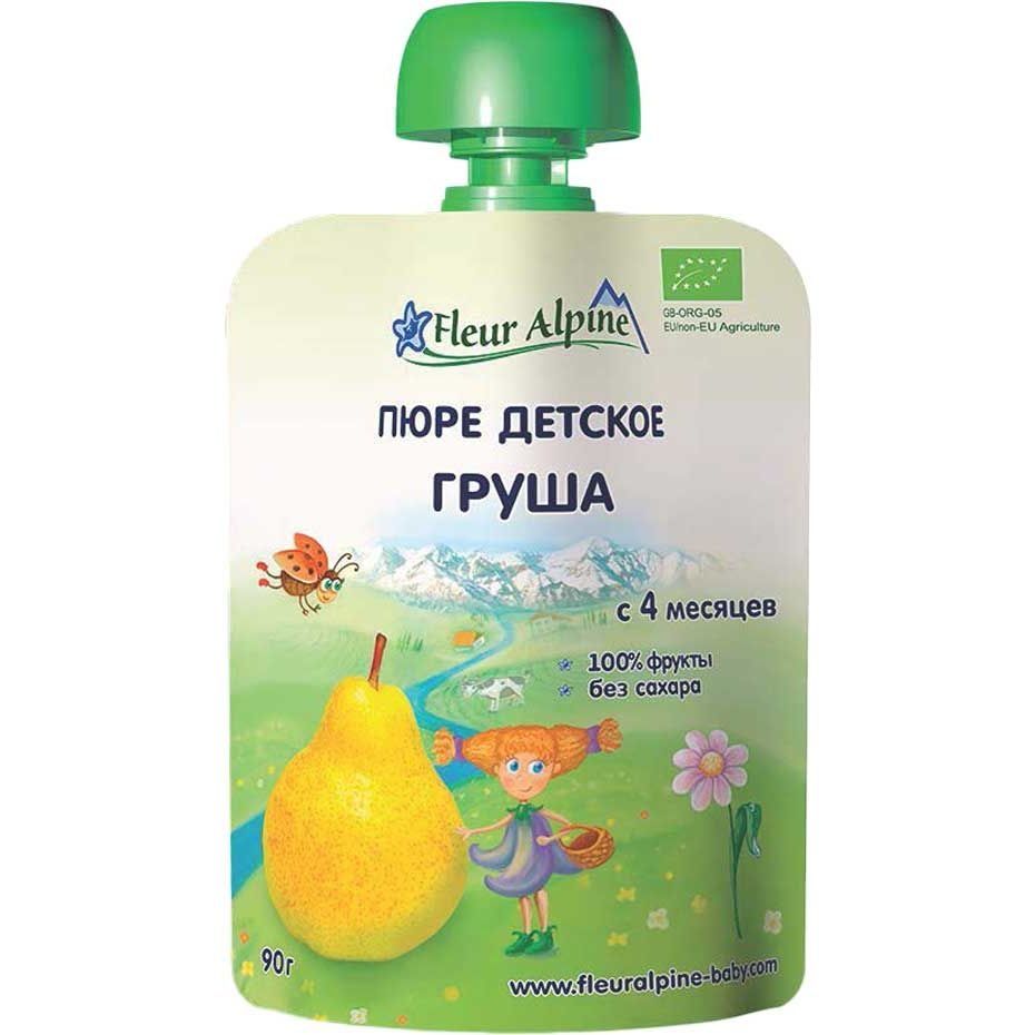 Дитяче фруктове пюре Fleur Alpine Organic "Груша" 90г