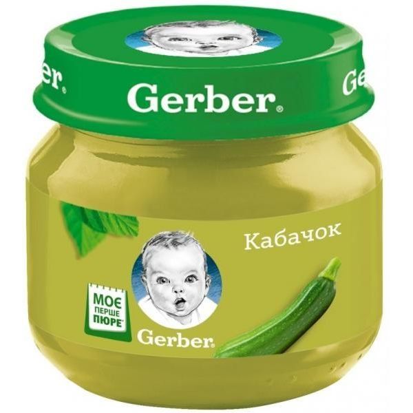 Пюре кабачок 80г, Gerber